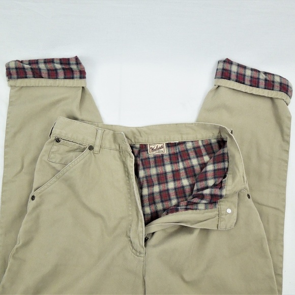 woolrich flannel lined pants